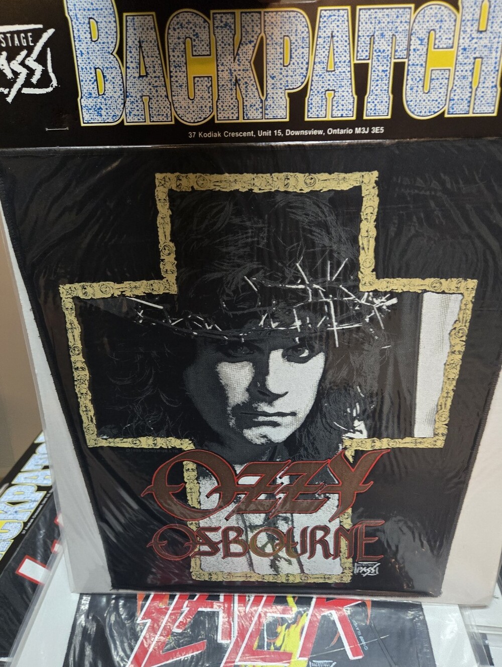 Ozzy Osbourne Backstage Pass Back Patch